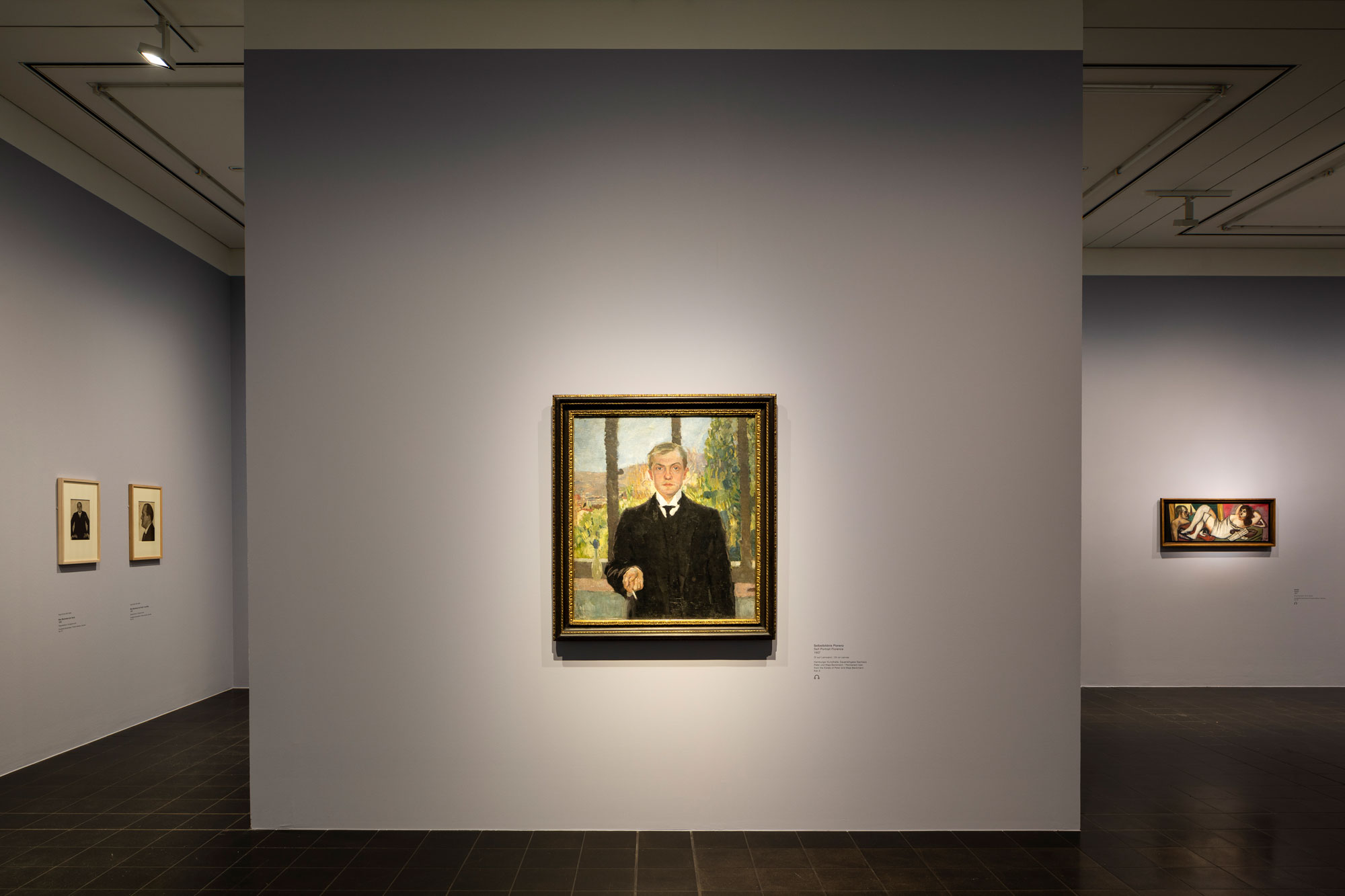 © Stiftung Hamburger Kunstsammlungen/Hamburger Kunsthalle, Ausstellungsansicht „Max Beckmann. Männlich – Weiblich“ Hamburger Kunsthalle 2020, Foto: Fred Dott