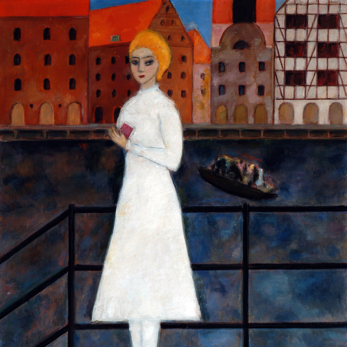 Wladimir von Zabotin, Sonntagmorgen in Danzig, o. J., Kunsthalle Mannheim © Sammlung Emma Zabotin © Foto: Kunsthalle Mannheim